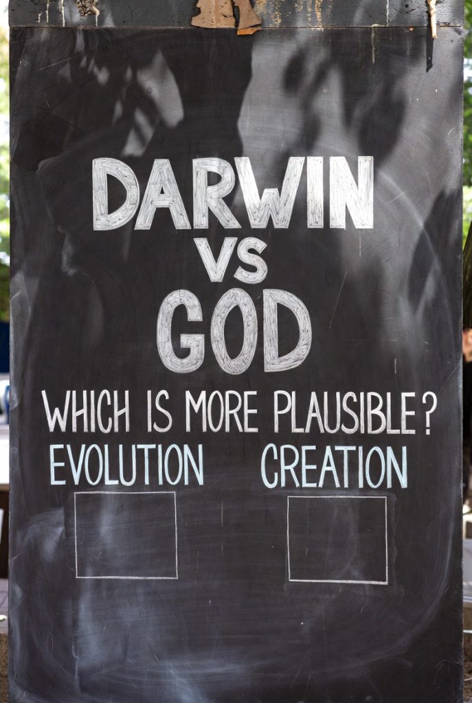 Darwin vs God...
