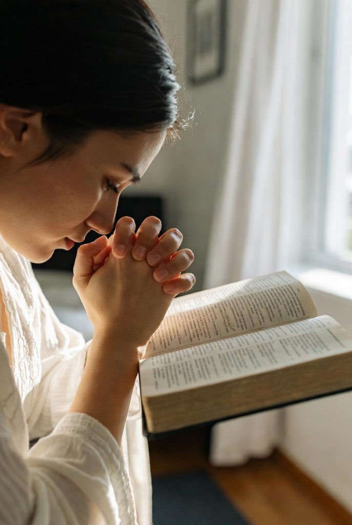 Waking to a God created day after restful sleep.